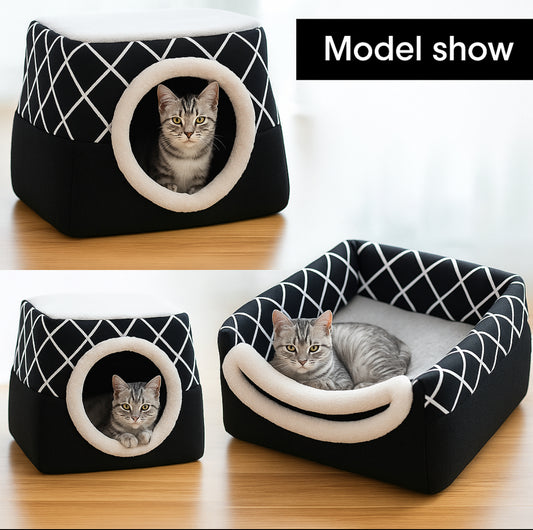 Pet Space Capsule Bed – Luxury Comfort for Cats & Dogs | Cuddilo